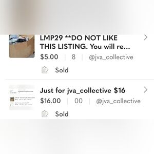 Just for jva_collective $21